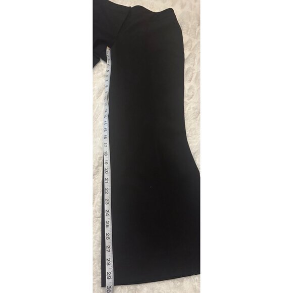 Rafaella Black High-Rise Dress Pants Polyester Rayon Blend Women's Size 14-READ - Picture 6 of 14